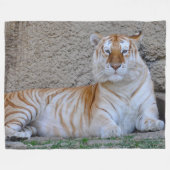 Tiger Fleece Blanket (Voorkant (Horizontaal))