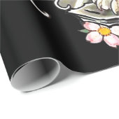 Tiger Gift | Hoger Tattoo Cool Brave Cadeaupapier (Rol Hoek)