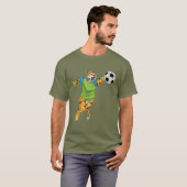 Tiger Goalkeeper Voetbal T-shirt (Voorkant volledig)