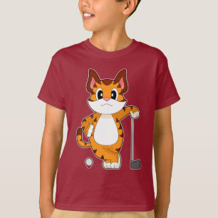 Tiger Golf-racket T-shirt