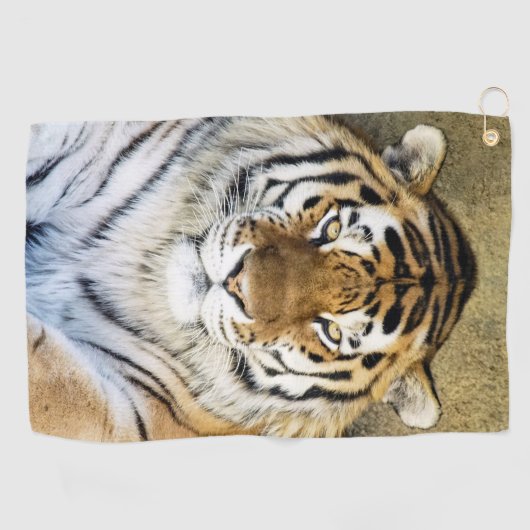 Tiger Golf Towel Golfhanddoek (Horizontaal)