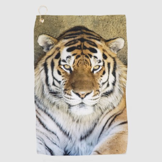 Tiger Golf Towel Golfhanddoek (Voorkant)