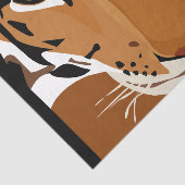 Tiger grafische ontkoppeling tissuepapier (Detail)