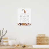 Tiger Green 1er Anniversaire Poster du Jalon (Cuisine)