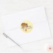 Tiger Happy Birthday Stickers lopen (Envelop)