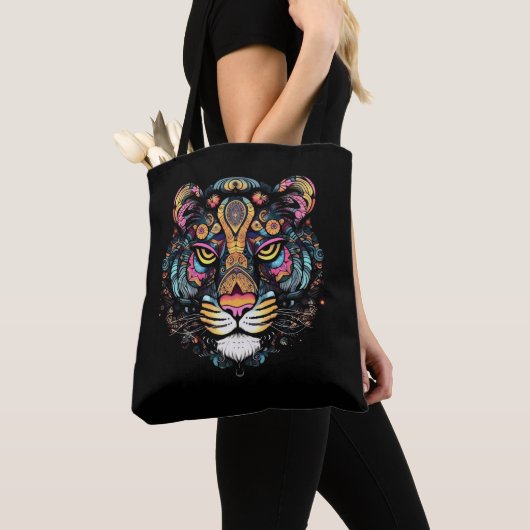 Tiger Head Draagtas (Dichtbij)