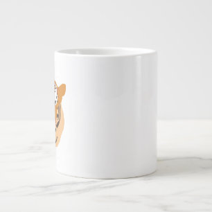 Tiger Head Extra Grote Beker
