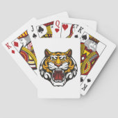 Tiger Head Pokerkaarten (Achterkant)