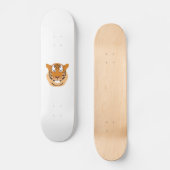 Tiger Head Skateboard (Voorkant)