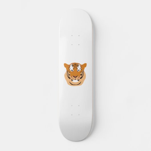 Tiger Head Skateboard (Voorkant)