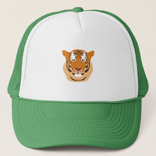 Tiger Head Trucker Pet (Voorkant)
