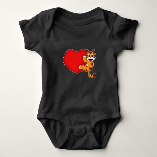 Tiger Heart Romper (Voorkant)