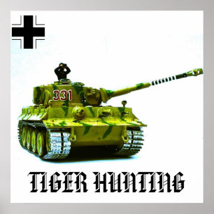 TIGER HUNDING POSTER