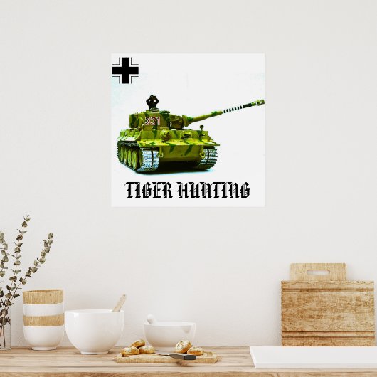 TIGER HUNING POSTER (Cuisine)