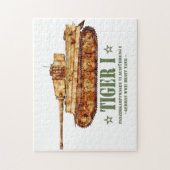 Tiger I Tweede Wereldoorlog Duitse zware tank Panz Legpuzzel (Verticaal)