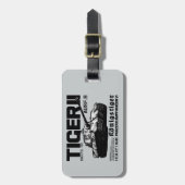Tiger II-Bagagelabel Bagagelabel (Voorkant verticaal)