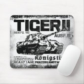 Tiger II Mousepad Muismat (Met muis)