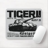 Tiger II Mousepad Muismat (Met muis)