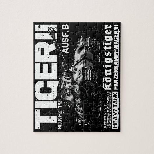 Tiger II Puzzle Legpuzzel (Verticaal)