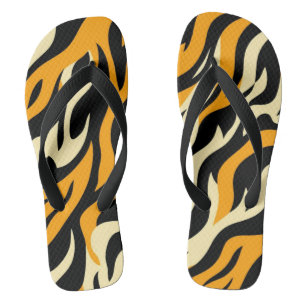 Tiger Imprimer Motif tongs