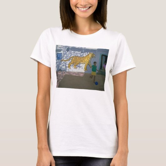Tiger India T-shirt (Voorkant)