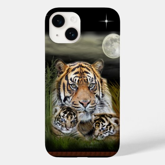 Tiger iPhone 6/6s Plus Cases (Achterkant)