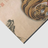 Tiger, Jakuchu Tissuepapier (Detail)