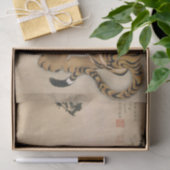 Tiger, Jakuchu Tissuepapier (Geschenk)