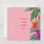 Tiger Je suis fou de toi carte de la Saint Valenti (Dos)