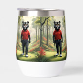 Tiger Jouant Au Golf Dans Les Bois, (Droite)