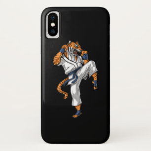 Tiger Karate iPhone X Hoesje