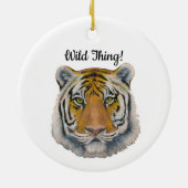 Tiger Keramisch Ornament (Achterkant)