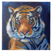 Tiger King Ceramic Tile Tegeltje (Voorkant)