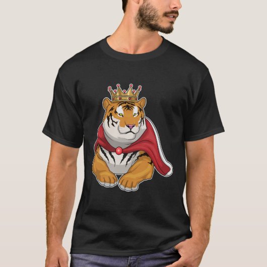Tiger King Crown T-shirt (Voorkant)