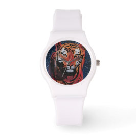 TIGER-KING HORLOGEONTWERP VAN PAULA REILLY HORLOGE