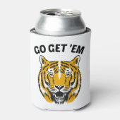 TIGER KRIJGT ZE AAN BLIKJESKOELER (Blikje Voorkant)