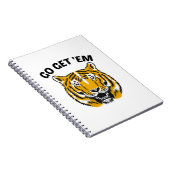 TIGER KRIJGT ZE AAN NOTITIEBOEK (Rechterzijde)