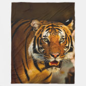 Tiger Large Fleece Blanket (Voorkant)