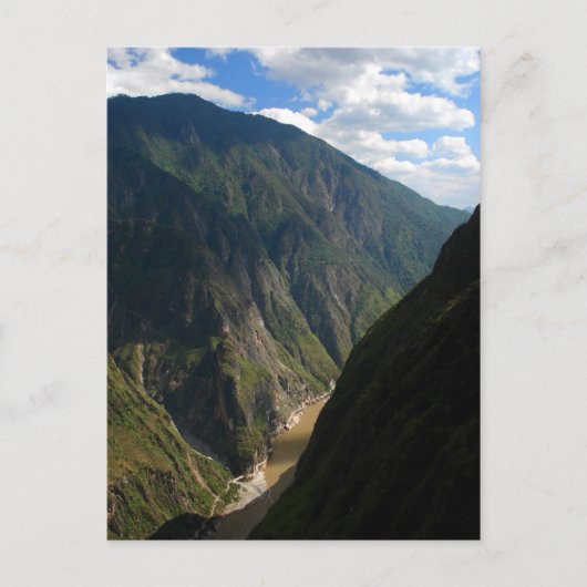 Tiger Leaping Gorge Briefkaart (Voorkant)