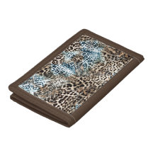 Tiger Leopard Abstract afdrukken