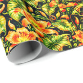 Tiger Lilies Cadeaupapier (Rol Hoek)