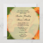 Tiger Lilies Invitations de mariage (Devant)