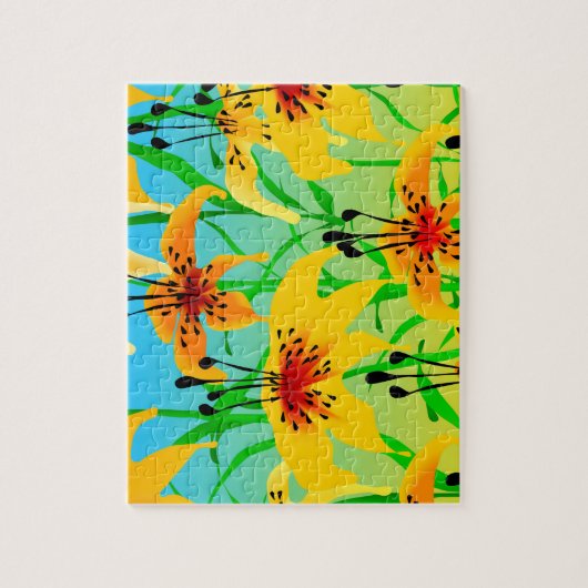 Tiger Lilies Jigsaw Puzzle (Vertical)