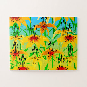 Tiger Lilies Puzzle Legpuzzel