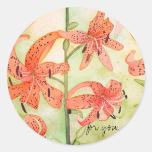 Tiger Lillies Stickers voor jou