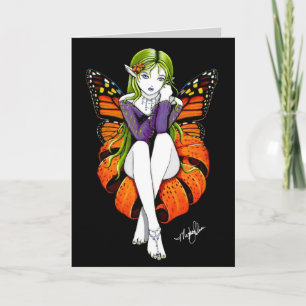 Tiger Lillith Flower Fairy Kaart
