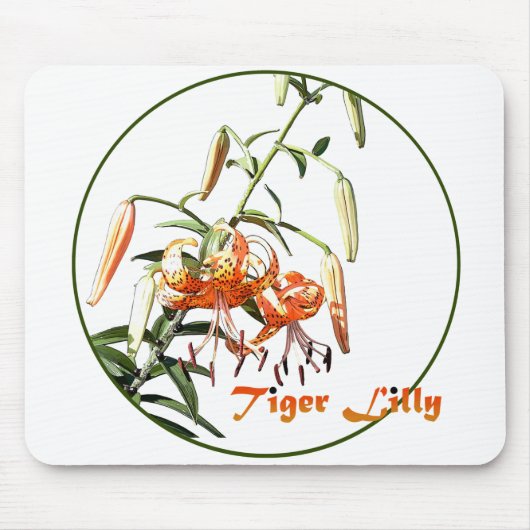 Tiger Lilly Muismat (Voorkant)
