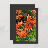 Tiger Lily Bedankkaart (Voorkant / Achterkant)