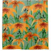 Tiger Lily Douche rideau (Devant)