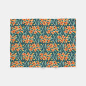 Tiger Lily Fleece Deken (Voorkant (Horizontaal))